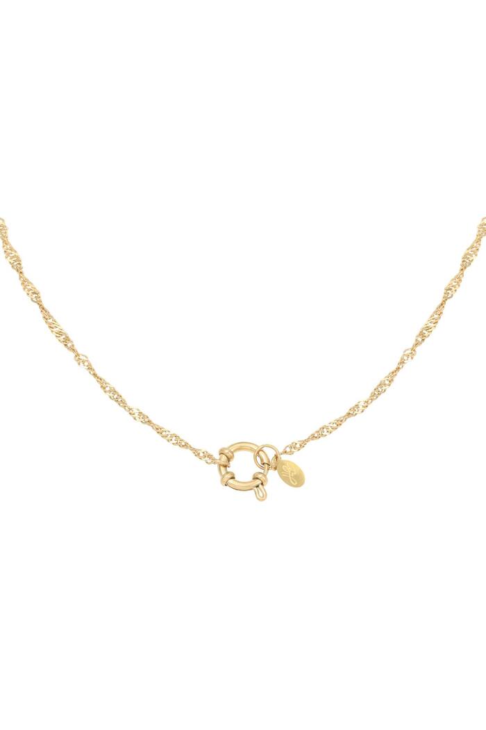 Collana Catena Dee Gold Stainless Steel 
