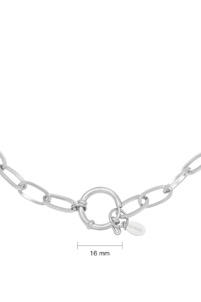 Halskette Chain Eve Silber Edelstahl Bild2