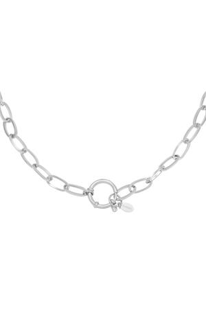 Collana Catena Eva Silver Stainless Steel h5 