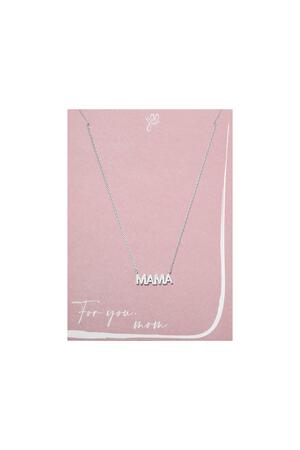 Ketting For You Mom Zilver Koper h5 