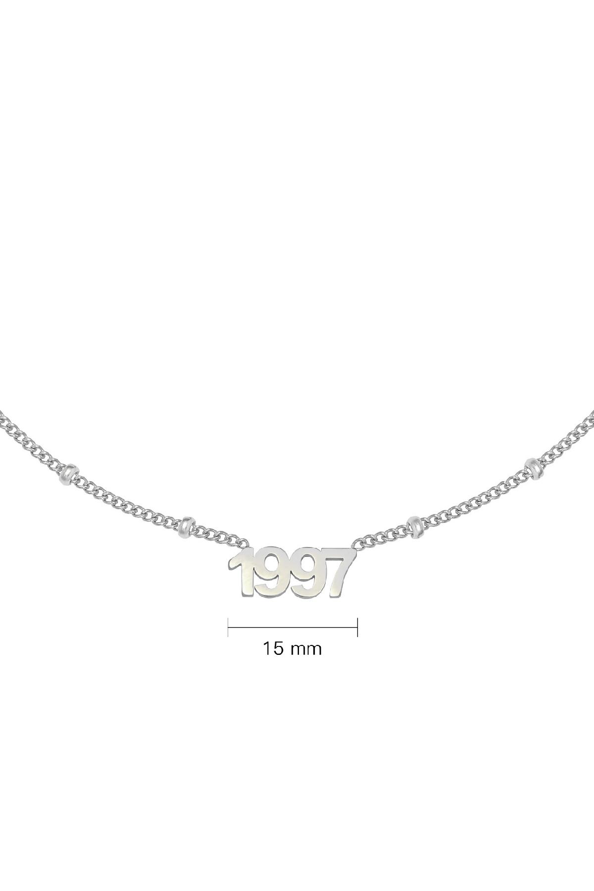 Necklace Year 1997 Silver Stainless Steel h5 Picture2