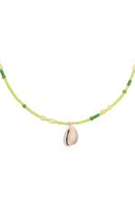 Green / Necklace At The Beach Green Copper Picture3