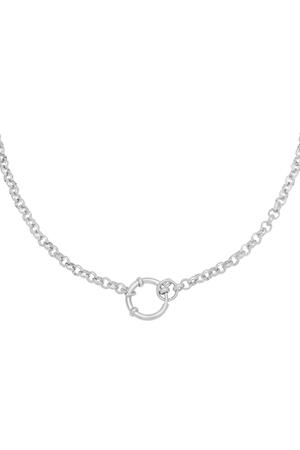 Halskette Chain Rylee Silber Edelstahl h5 
