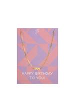 Gold / Necklace Happy Year Of Birth - 1994 Gold Stainless Steel 