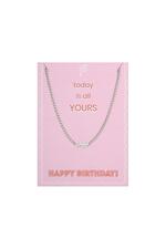 Silver / Necklace Today Is Yours - 1989 Silver Stainless Steel Picture13