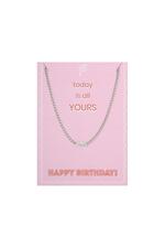 Silver / Necklace Today Is Yours - 1991 Silver Stainless Steel Picture12
