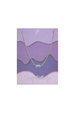 Silver / Necklace Happy Birthday Years - 1991 Silver Stainless Steel Picture9