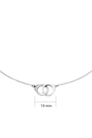 Ketting Handcuffs Zilver Stainless Steel h5 Afbeelding3