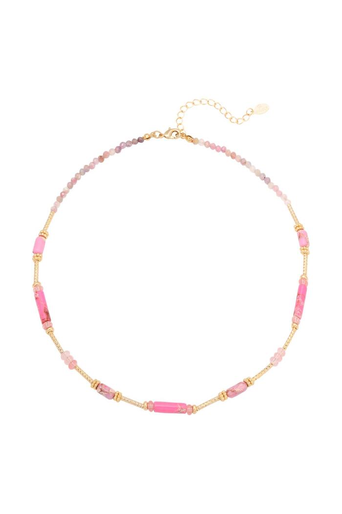 Necklace Magical Nights Pink Copper 