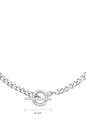 Necklace Chain Sanya Silver Stainless Steel h5 Immagine2