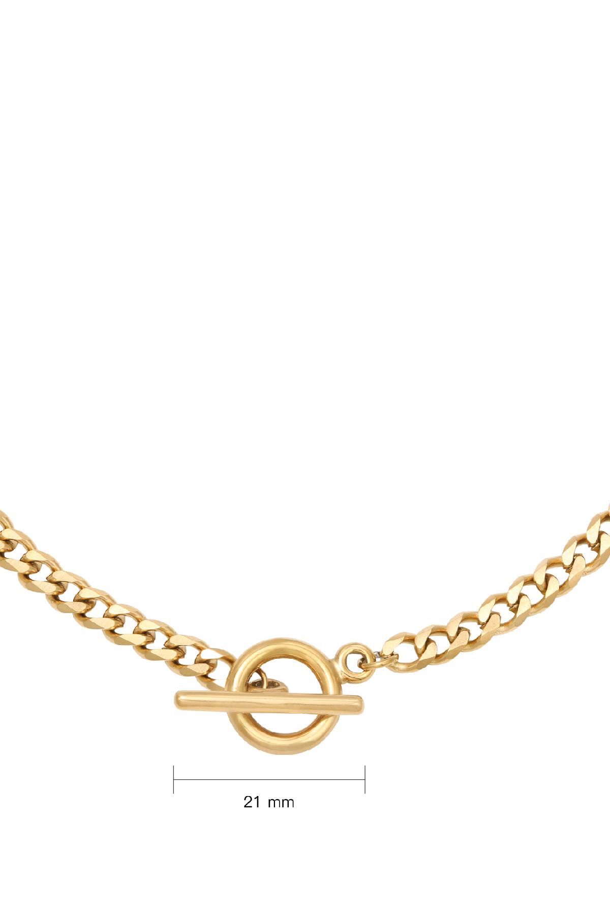 Necklace Chain Sanya Gold Stainless Steel h5 Picture4