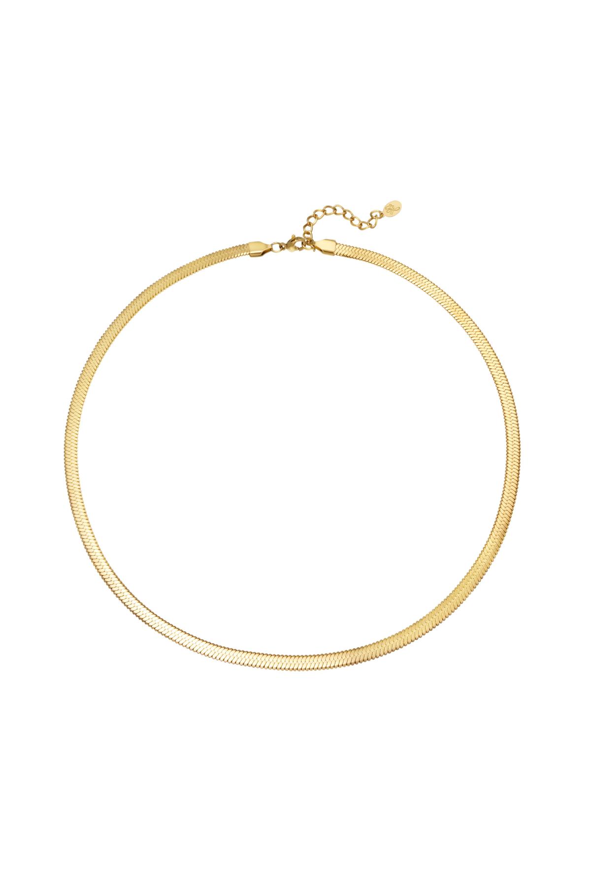Necklace Retreat Gold Stainless Steel
