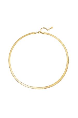 Necklace Retreat Gold Stainless Steel h5 