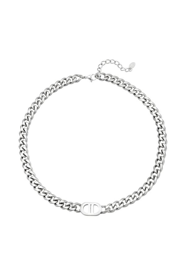 Necklace The Good Life Silver Stainless Steel