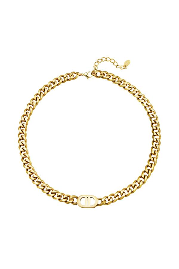Necklace The Good Life Gold Stainless Steel