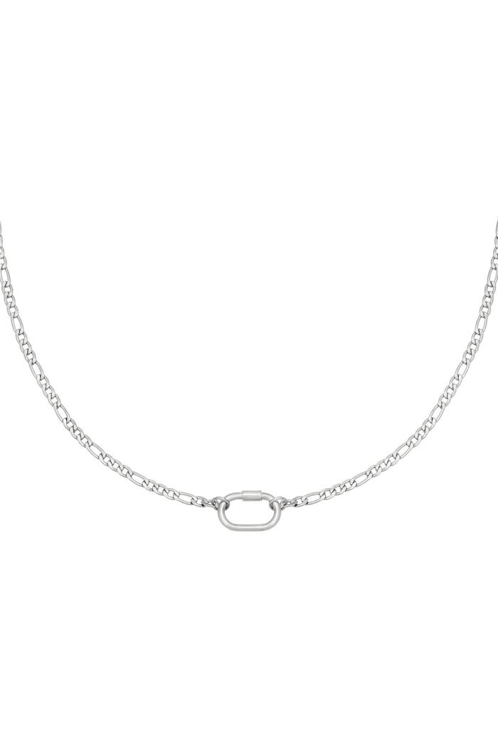 Necklace Shelby Silver Stainless Steel 