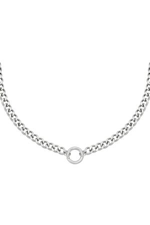 Necklace Genua Silver Stainless Steel h5 