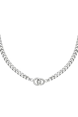 Ketting Intertwined Zilver Stainless Steel h5 