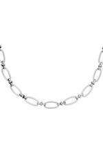 Silver / Necklace Porto Silver Stainless Steel 