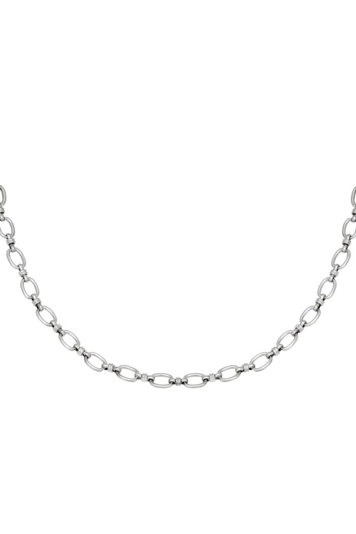 Necklace Lemming Small Silver Stainless Steel 
