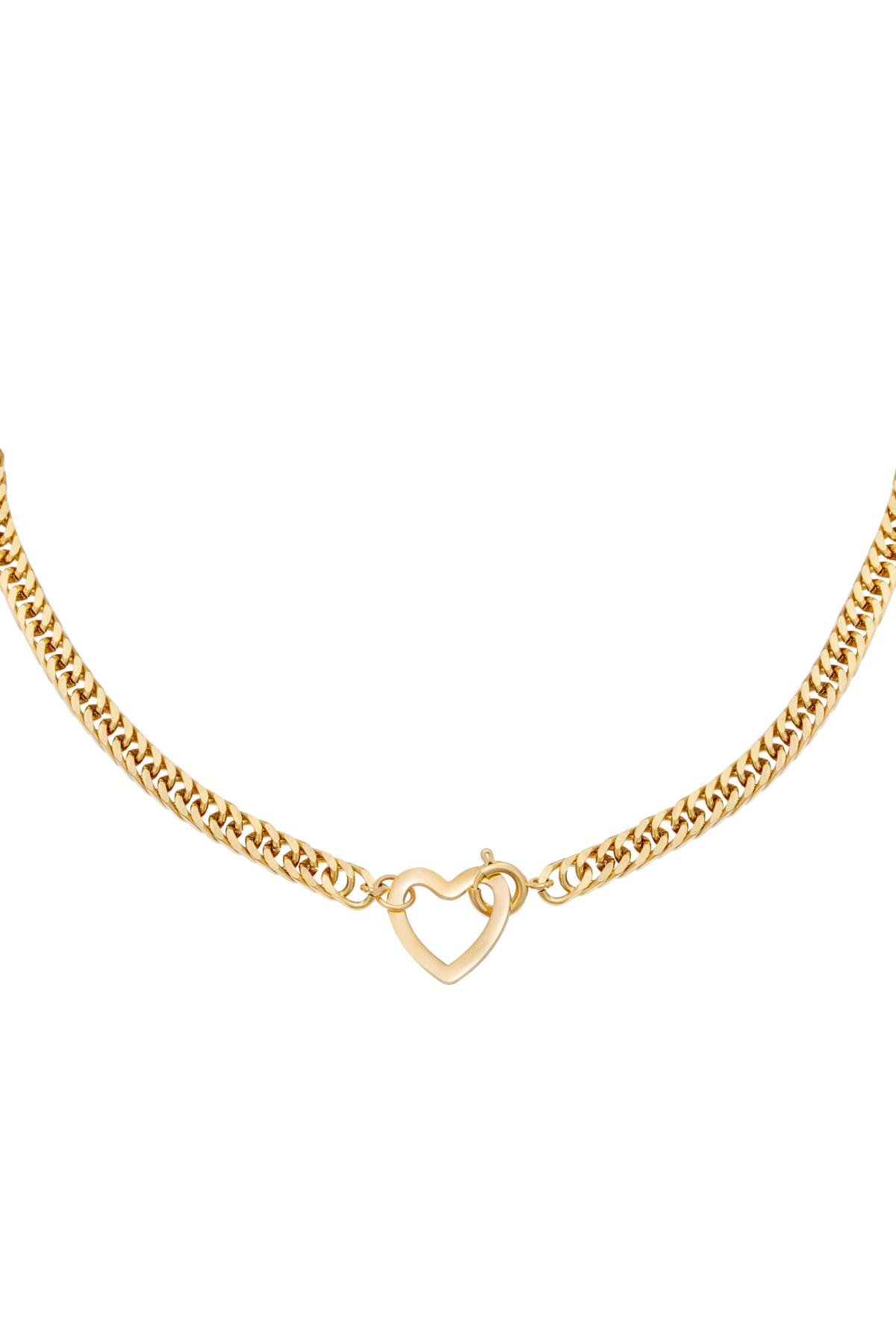 Necklace Lovely Gold Stainless Steel