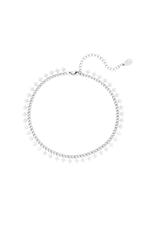 Silver / Stainless steel anklet sparkling stars Silver Picture2