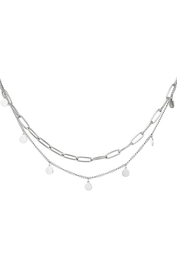 Halskette Kettenkreis Silber