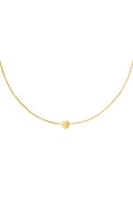 Gold / Stainless steel necklace clover Gold Picture2