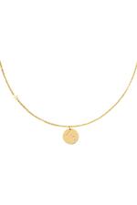 Gold / Necklace zodiac sign Aries Gold Stainless Steel 