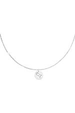 Silver / Necklace zodiac sign Gemini Silver Stainless Steel Picture2