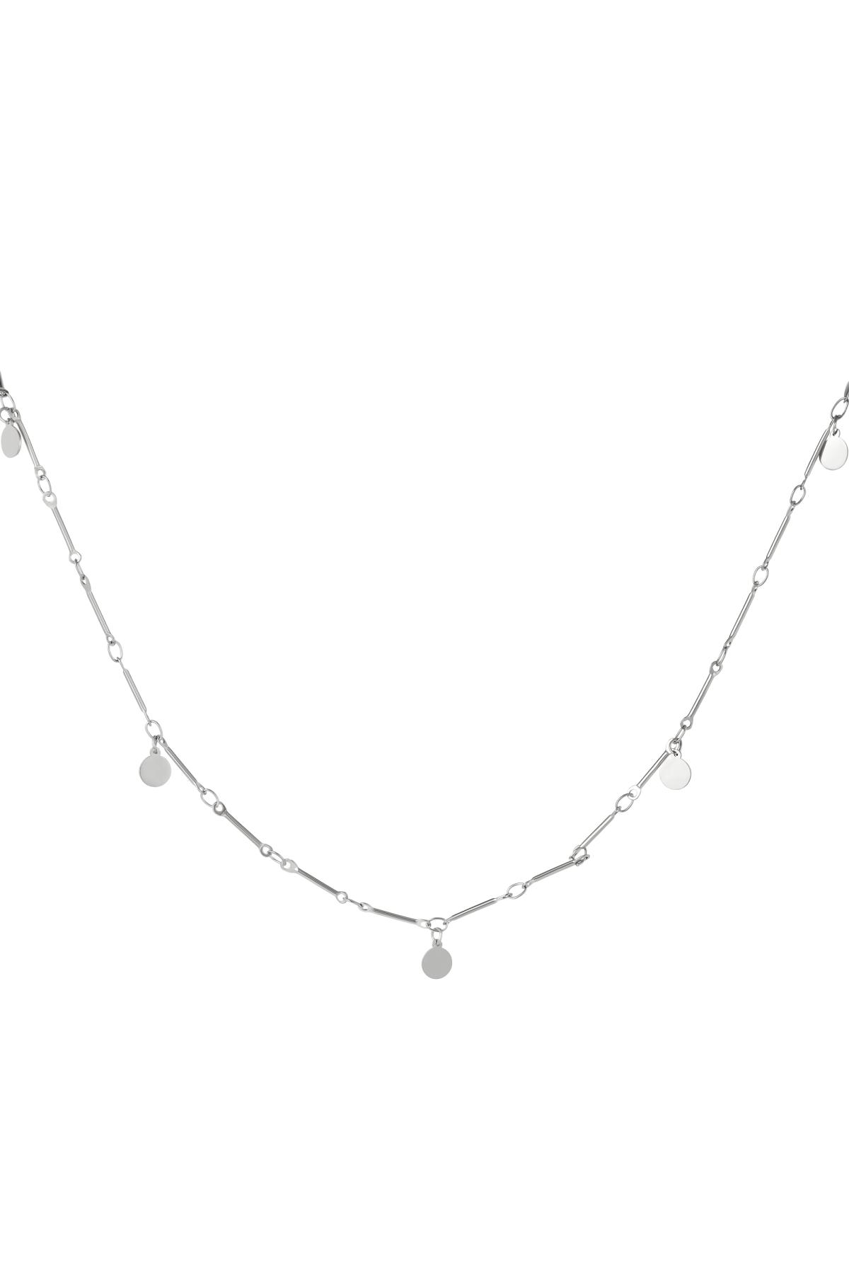 Stainless steel necklace Silver 
