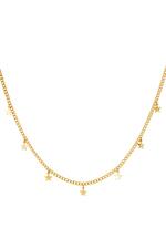 Gold / Necklace little stars Gold Stainless Steel Picture2