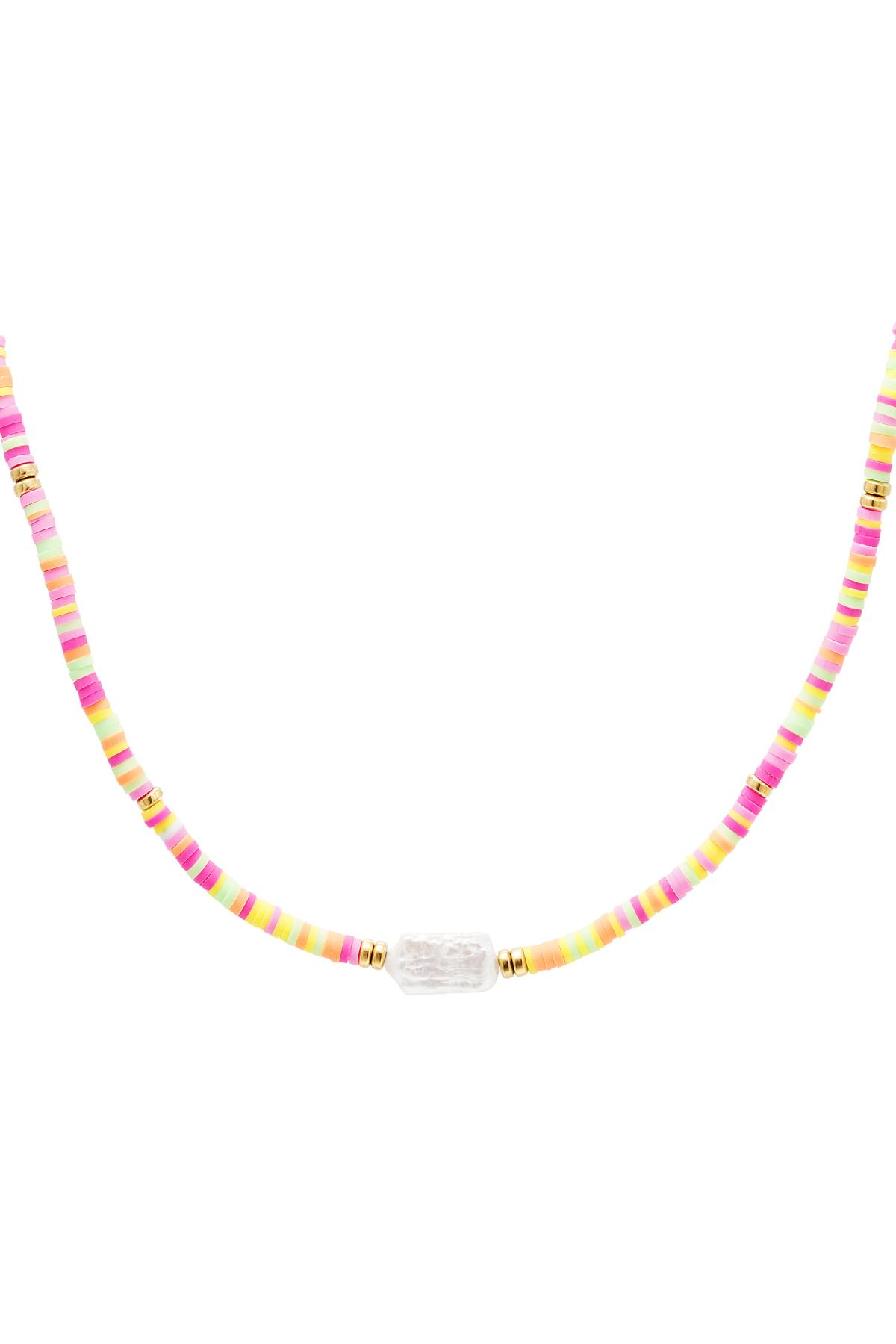Collier de perles colorées - collection #summergirls Multicouleur polymer clay