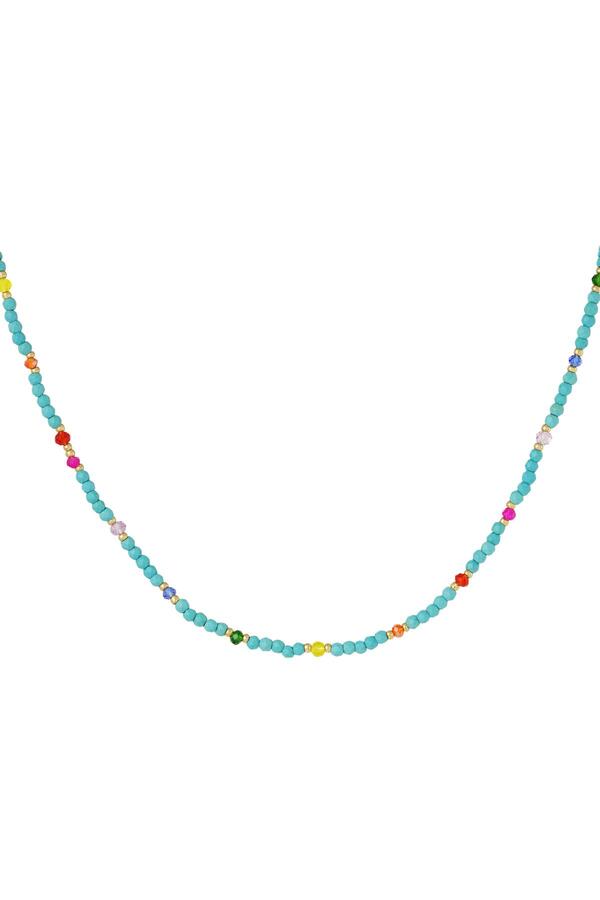 Blue Lagoon Halskette - Rainbow-Kollektion