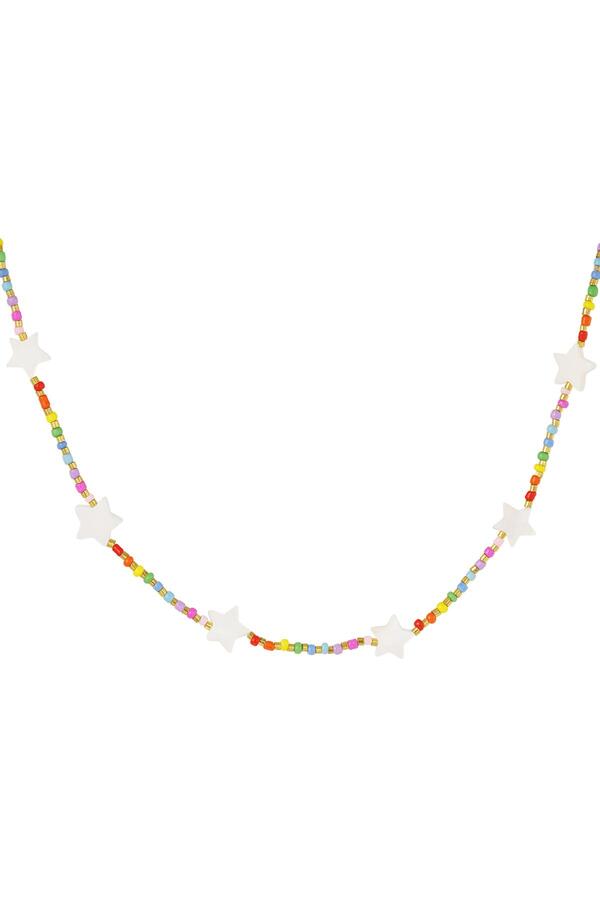 Regenbogen-Sterne-Halskette - Rainbow-Kollektion