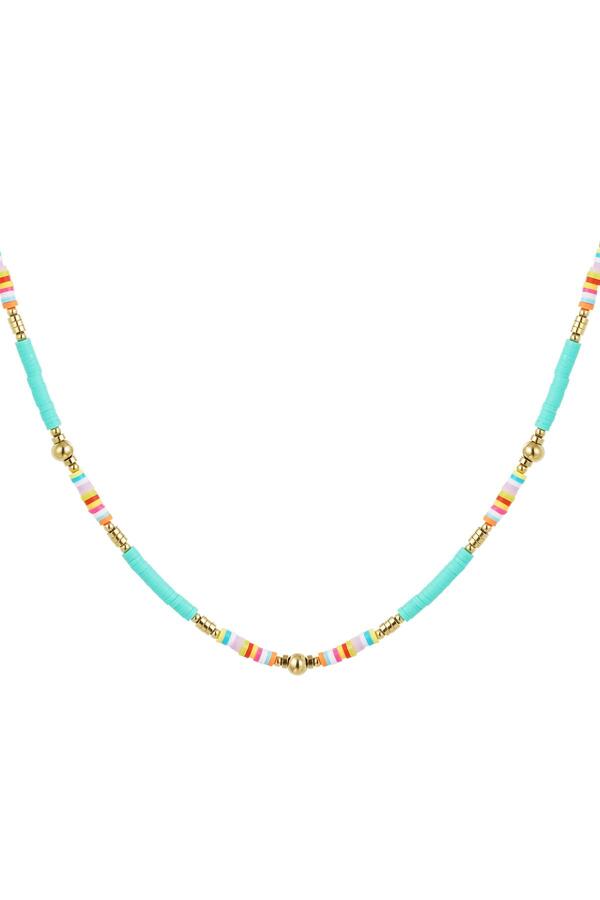 Beaded necklace cheerful