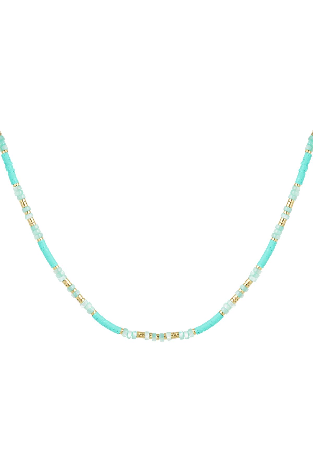 Kralenketting kleur Licht blauw Hematiet 2