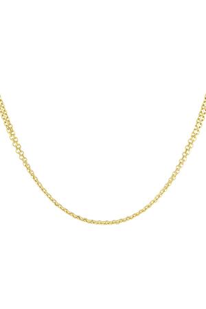 Chain small links Gold Stainless Steel h5 