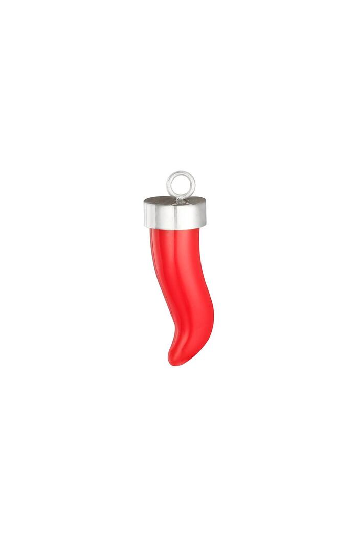 Charm Horn Coral Acero inoxidable 