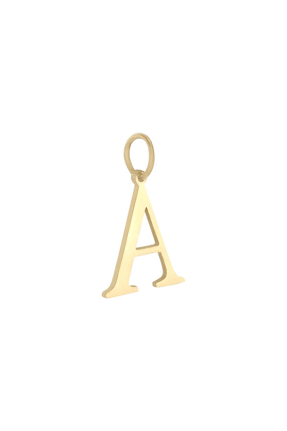 Gold / Charm A Gold Stainless Steel Immagine44