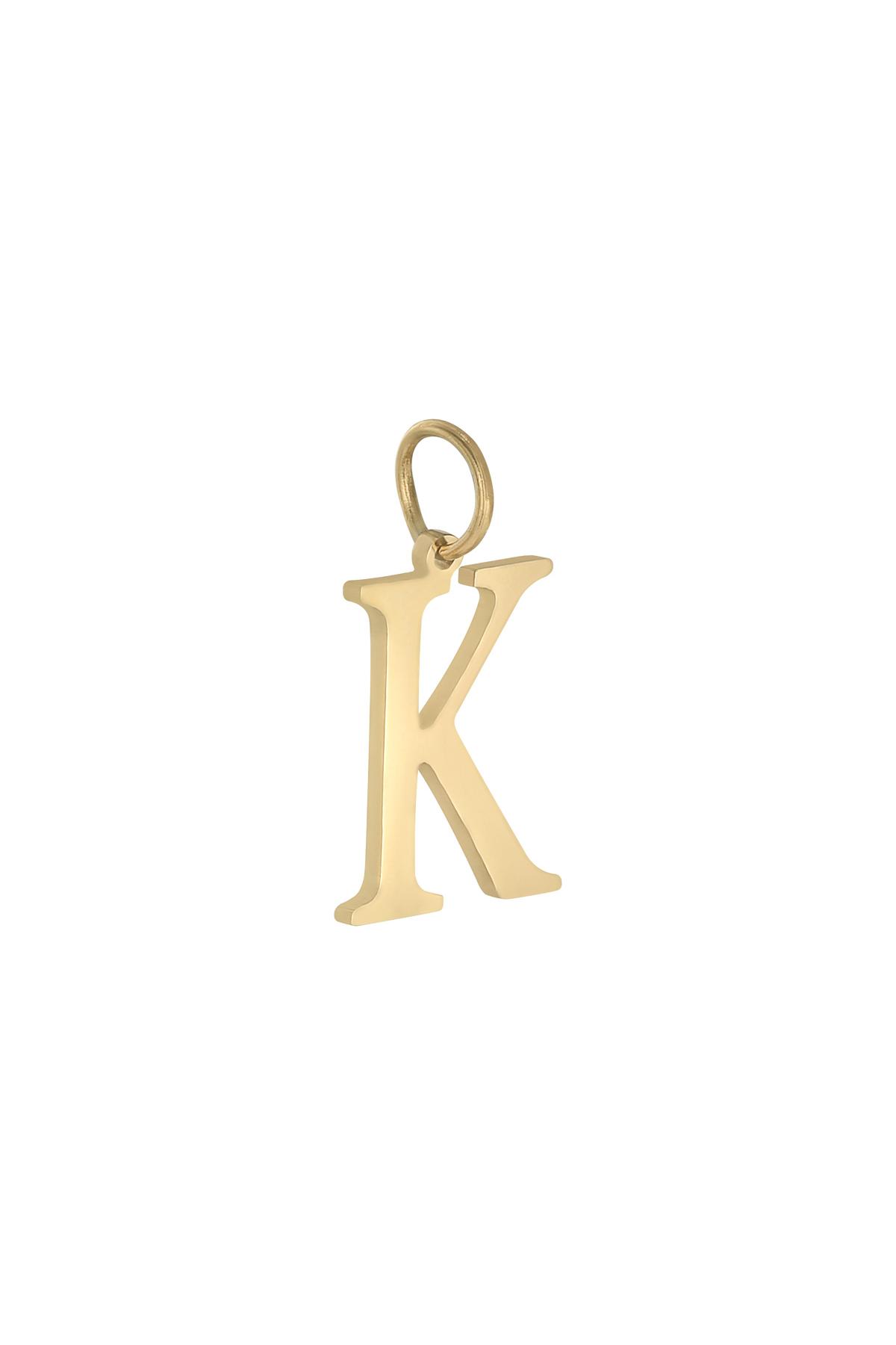 Gold / Charm K Gold Stainless Steel Immagine42