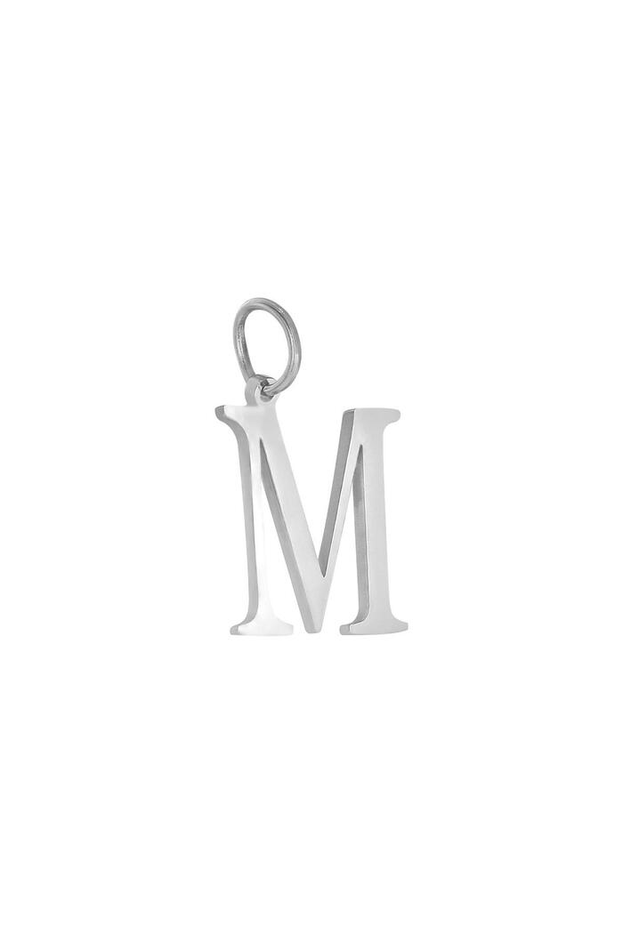 Charm M Silver Stainless Steel 