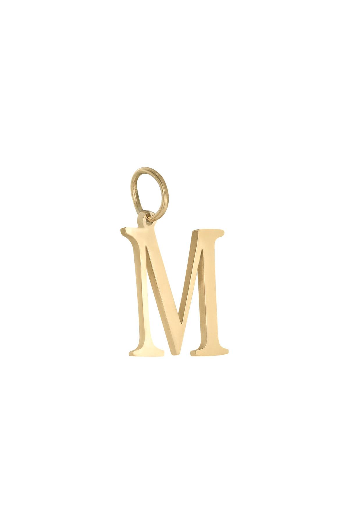 Gold / Charm M Gold Stainless Steel Immagine8