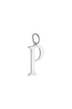 Silver / Charm P Silver Stainless Steel Immagine20