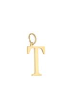 Gold / Charm T Gold Stainless Steel Immagine45