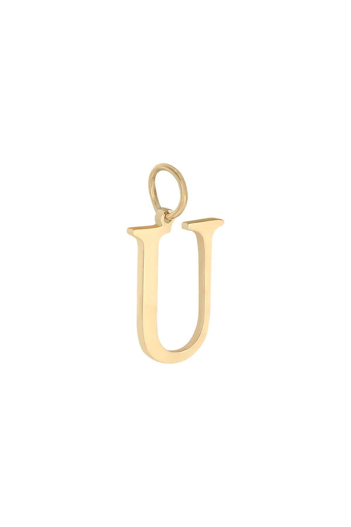 Gold / Charm U Gold Stainless Steel Picture26