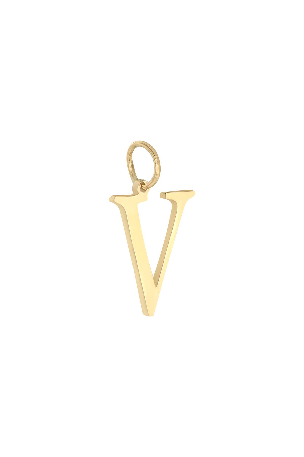 Gold / Charm V Gold Stainless Steel Immagine29
