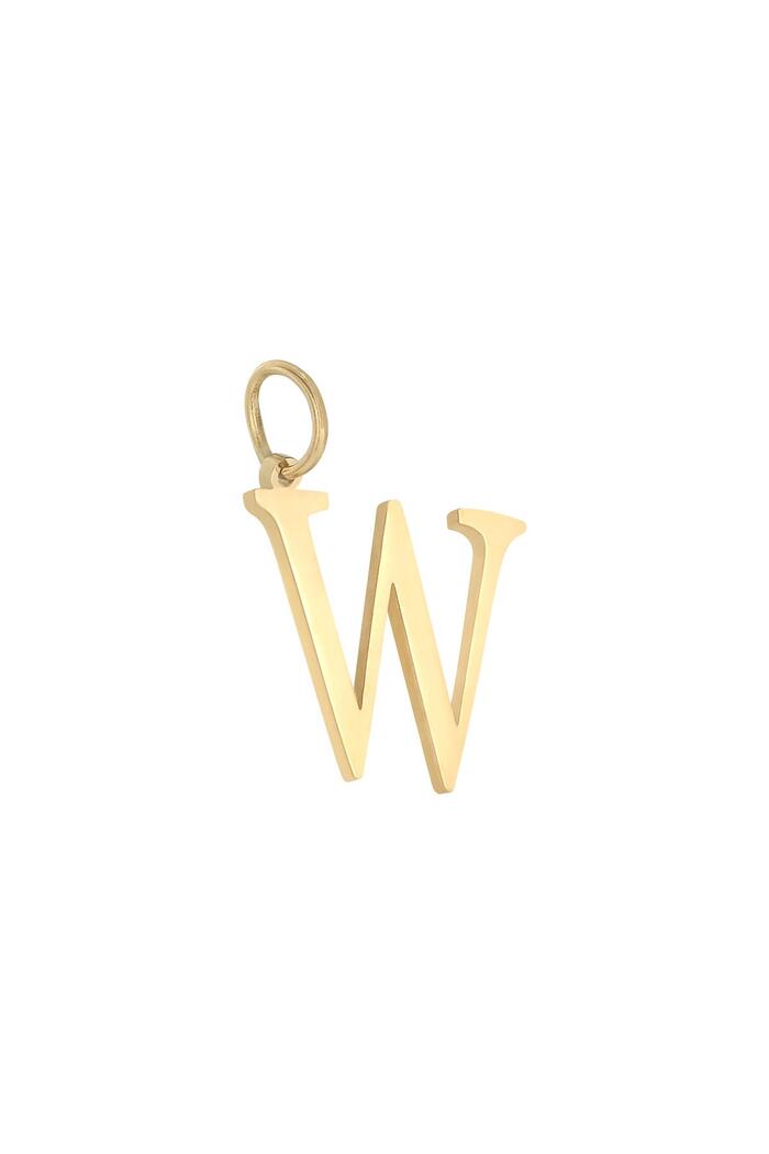 Charm W Gold Stainless Steel 