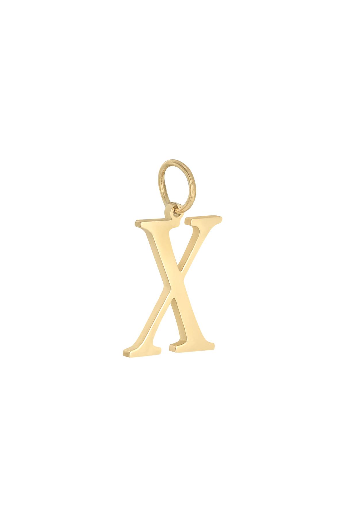 Gold / Charm X Gold Stainless Steel Immagine33