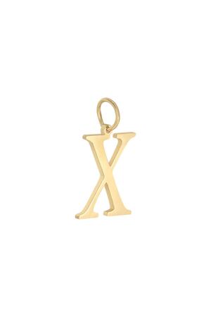 Charm X Goud Stainless Steel h5 